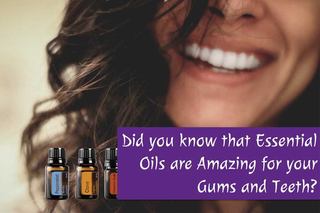 essential oils for gums and teeth