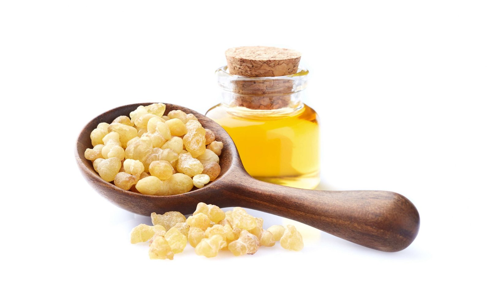 Frankincense resin with essential oil